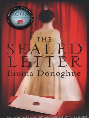 cover image of The sealed letter